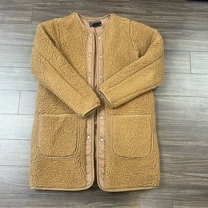 frank and oak teddy bear jacket